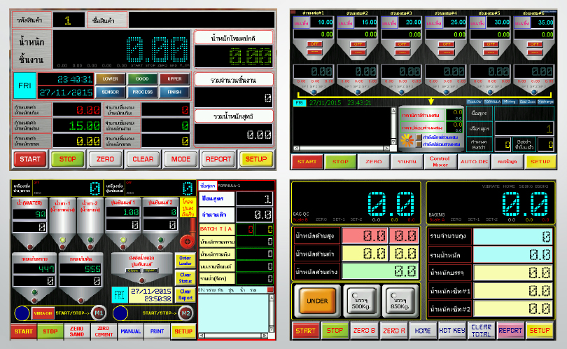 Software control scales